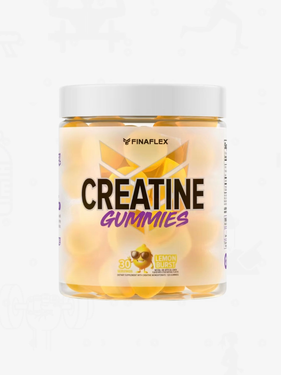 FinaFlex Creatine Gummies 120 ct | Suplemento de Creatina en Gomas