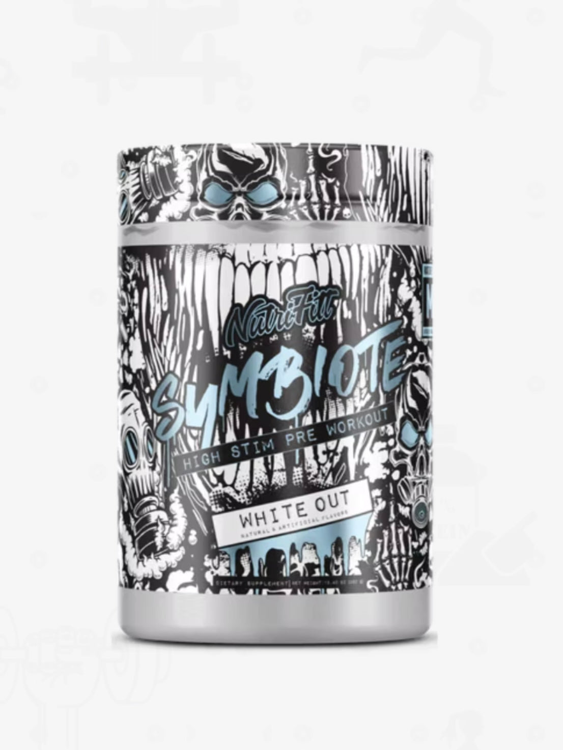 NTFitt Symbiote High Stim PWO 20 Serv | Pre Entrenamiento de Alta Potencia