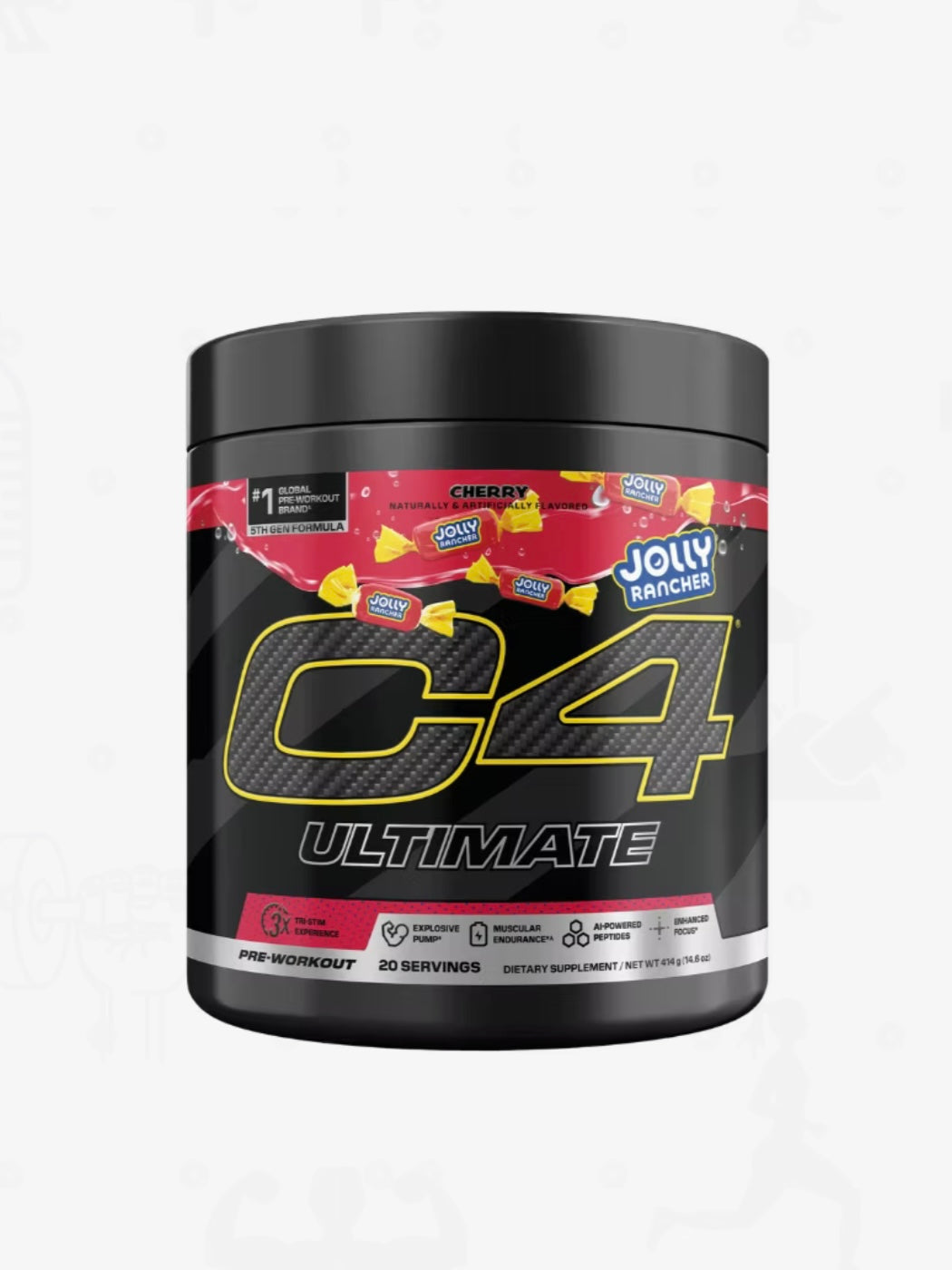 Cel C4 Ultimate 20 Serv | Pre-Entreno de Alta Potencia para Energía y Enfoque