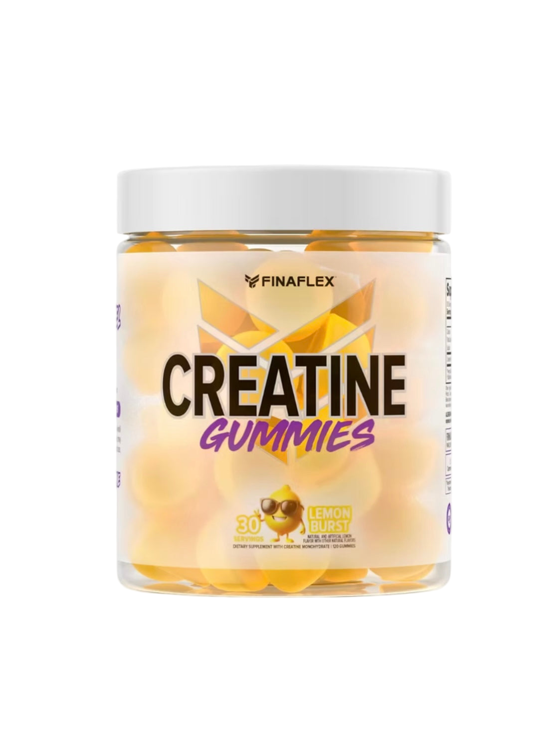 FinaFlex Creatine Gummies 120 ct | Suplemento de Creatina en Gomas