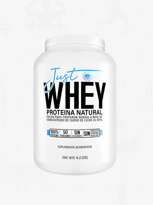 Bhp Just Whey 2.2lbs Natural | Proteína 100% Whey de Alta Calidad